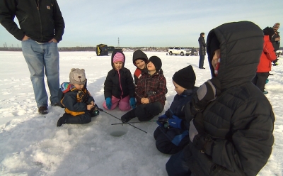 Get your family together for Family Day ice fishing at Lake Wabamun