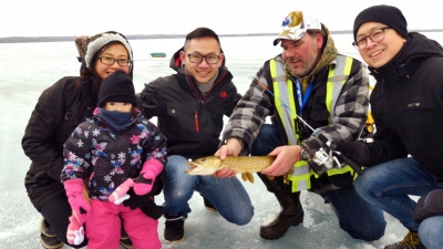 Family Day Ice fishing event a big hit