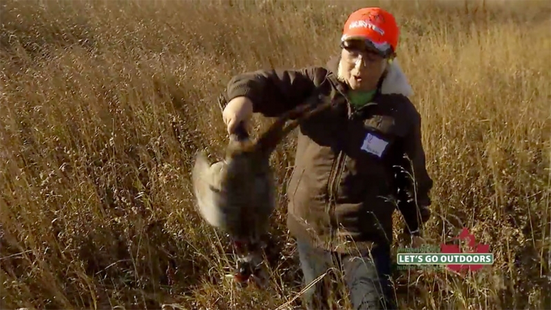 Young pheasant hunter goes nuts